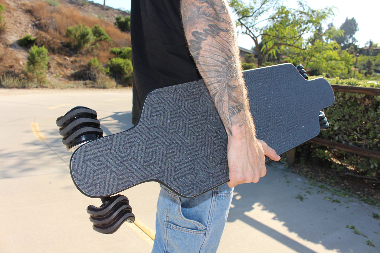 Shark Electric Recharge Longboard (10 Second Swappable Battery)