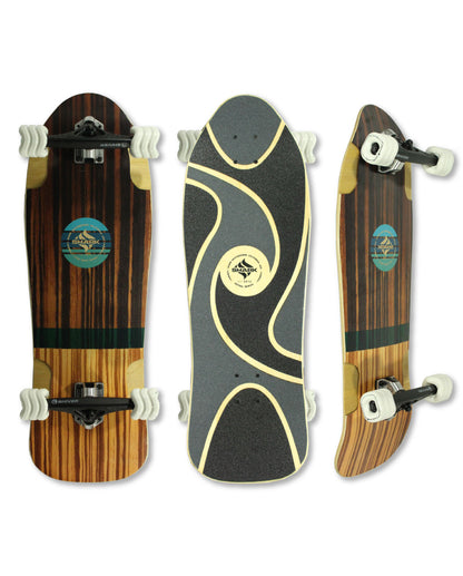 High Life Cruiser Skateboard with White Wheels