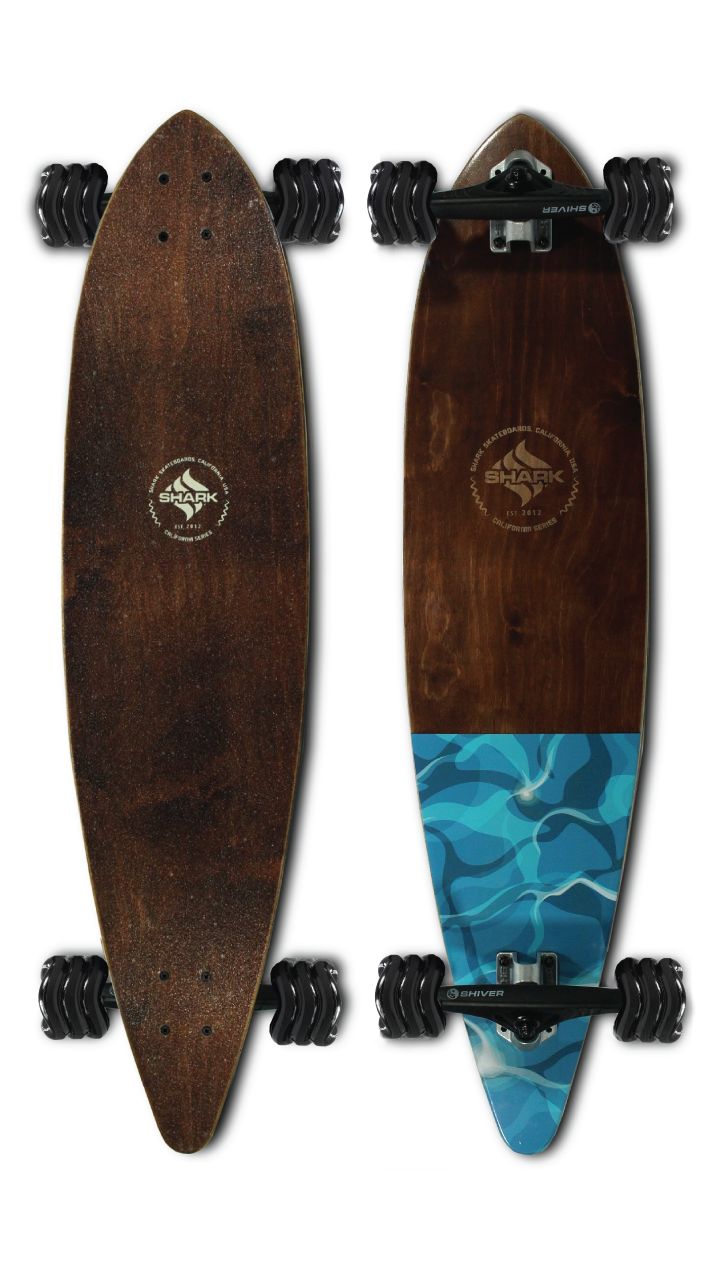 Water Flow Pintail Longboard