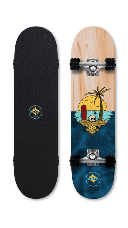 Skull Island Street Skateboard