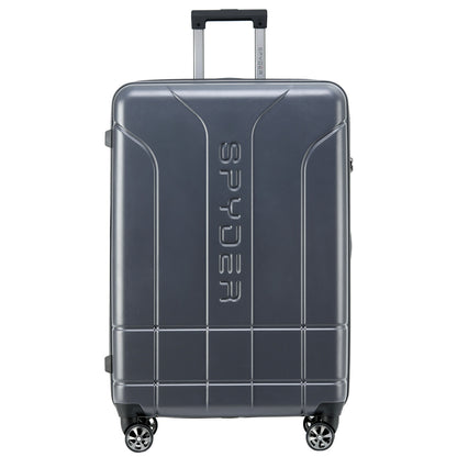 Gray Spyder Carve 29 Inch Expandable Hardside Upright Suitcase with 360°  Shark Wheels, TSA Approved Lock
