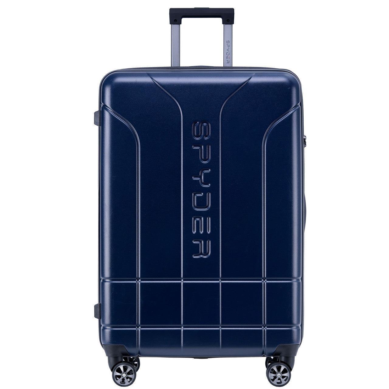 Navy Spyder Carve 29 Inch Expandable Hardside Upright Suitcase with 360°  Shark Wheels, TSA Approved Lock