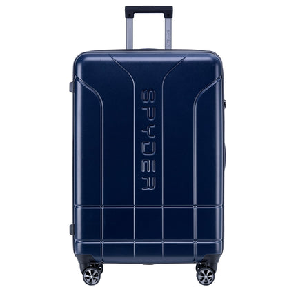 Navy Spyder Carve 29 Inch Expandable Hardside Upright Suitcase with 360°  Shark Wheels, TSA Approved Lock