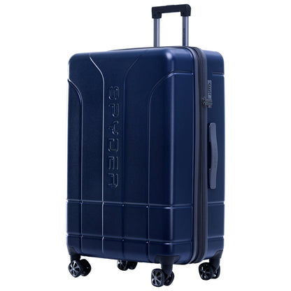 Navy Spyder Carve 29 Inch Expandable Hardside Upright Suitcase with 360°  Shark Wheels, TSA Approved Lock
