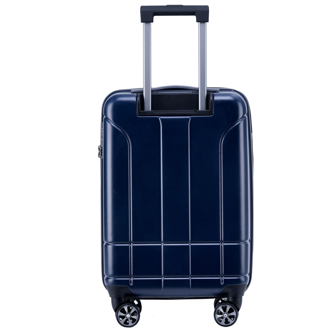 Navy Spyder Carve 20 Inch Expandable Hardside Upright Suitcase with 360°  Shark Wheels, TSA Approved Lock