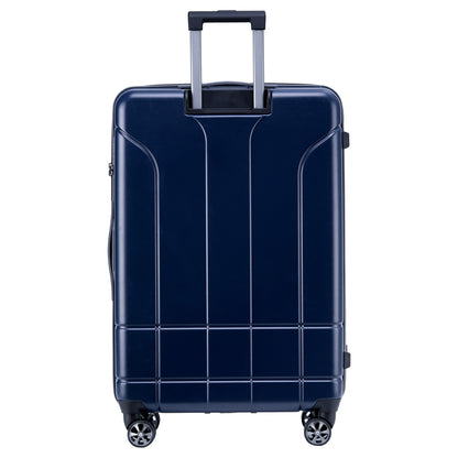 Navy Spyder Carve 29 Inch Expandable Hardside Upright Suitcase with 360°  Shark Wheels, TSA Approved Lock