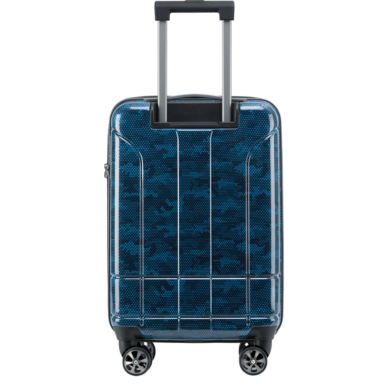 Blue Spyder Matrix 20 Inch Expandable Hardside Upright Suitcase with 360°  Shark Wheels, TSA Approved Lock