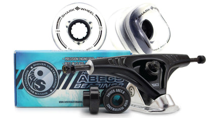 Clear with Black Hub