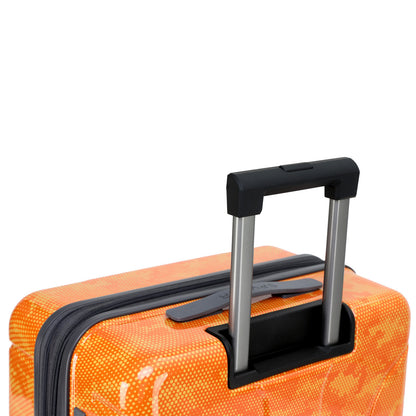 Orange Spyder Matrix 3 Piece Set Expandable Hardside Upright Suitcase with 360°  Shark  Wheels, TSA Approved Lock,