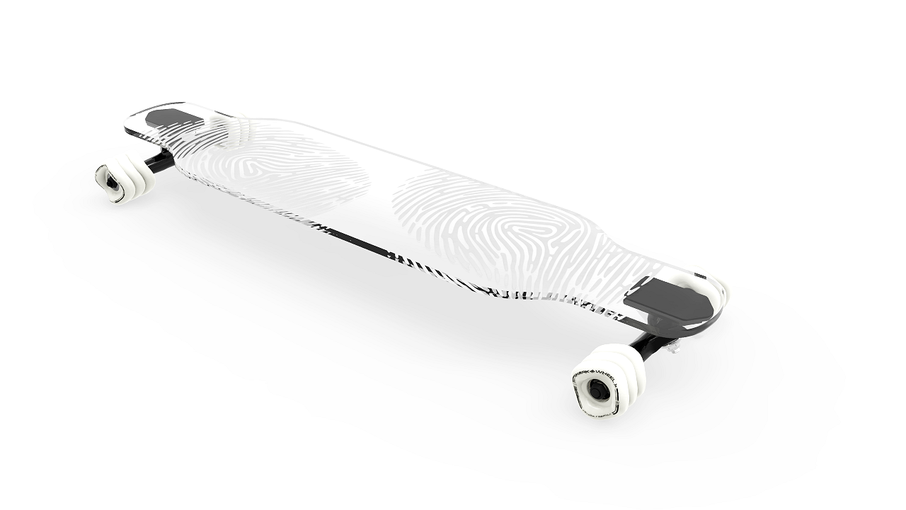 CLEAR Fingerprint Longboard
