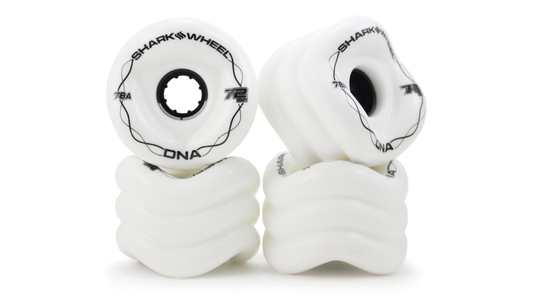 Shark Wheel 72MM, 78A DNA White