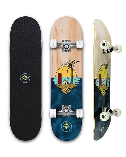 Skull Island Street Skateboard