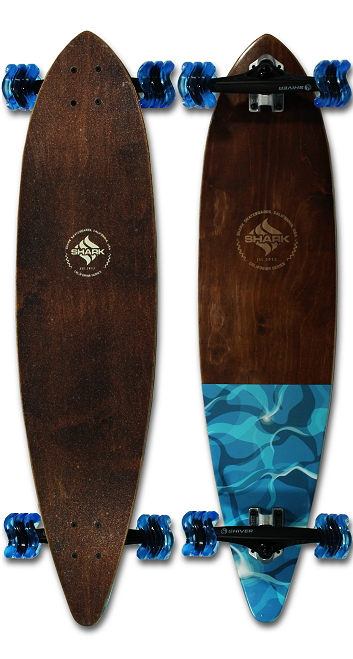 Water Flow Pintail Longboard