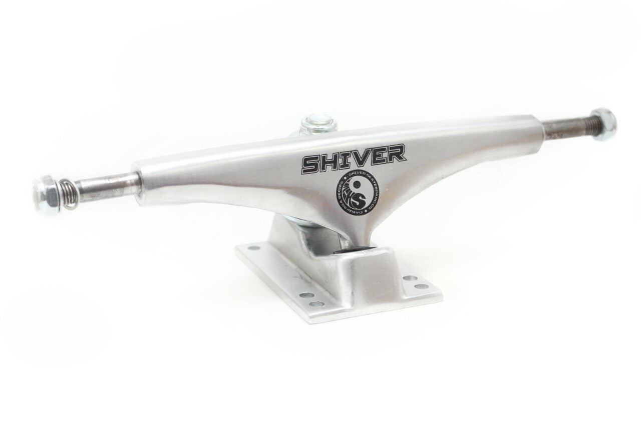 54mm Bundle - White Twisted Wheels, Abec 9 Bearings, 150mm Shiver Trucks