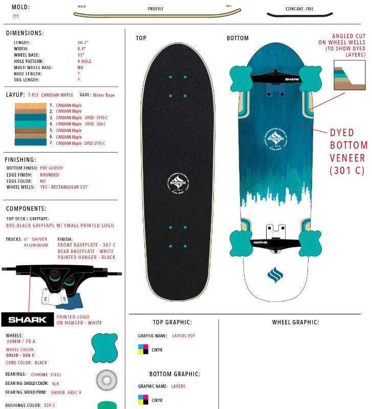 Layers Cruiser Skateboard
