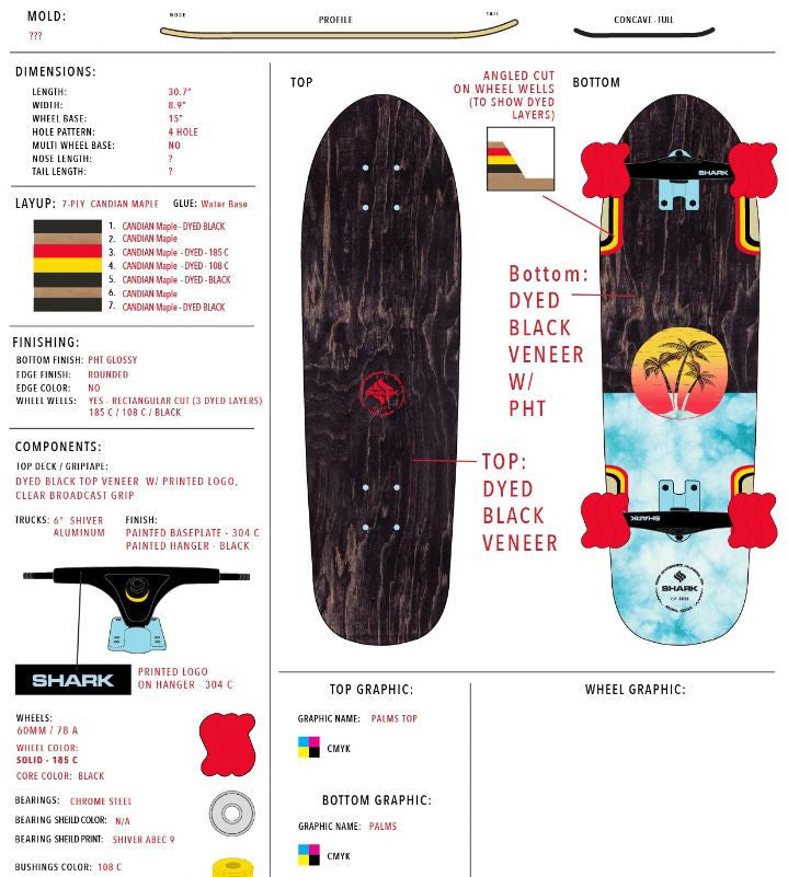 Sunset Cruiser Skateboard