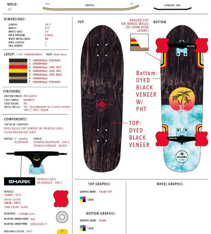 Sunset Cruiser Skateboard
